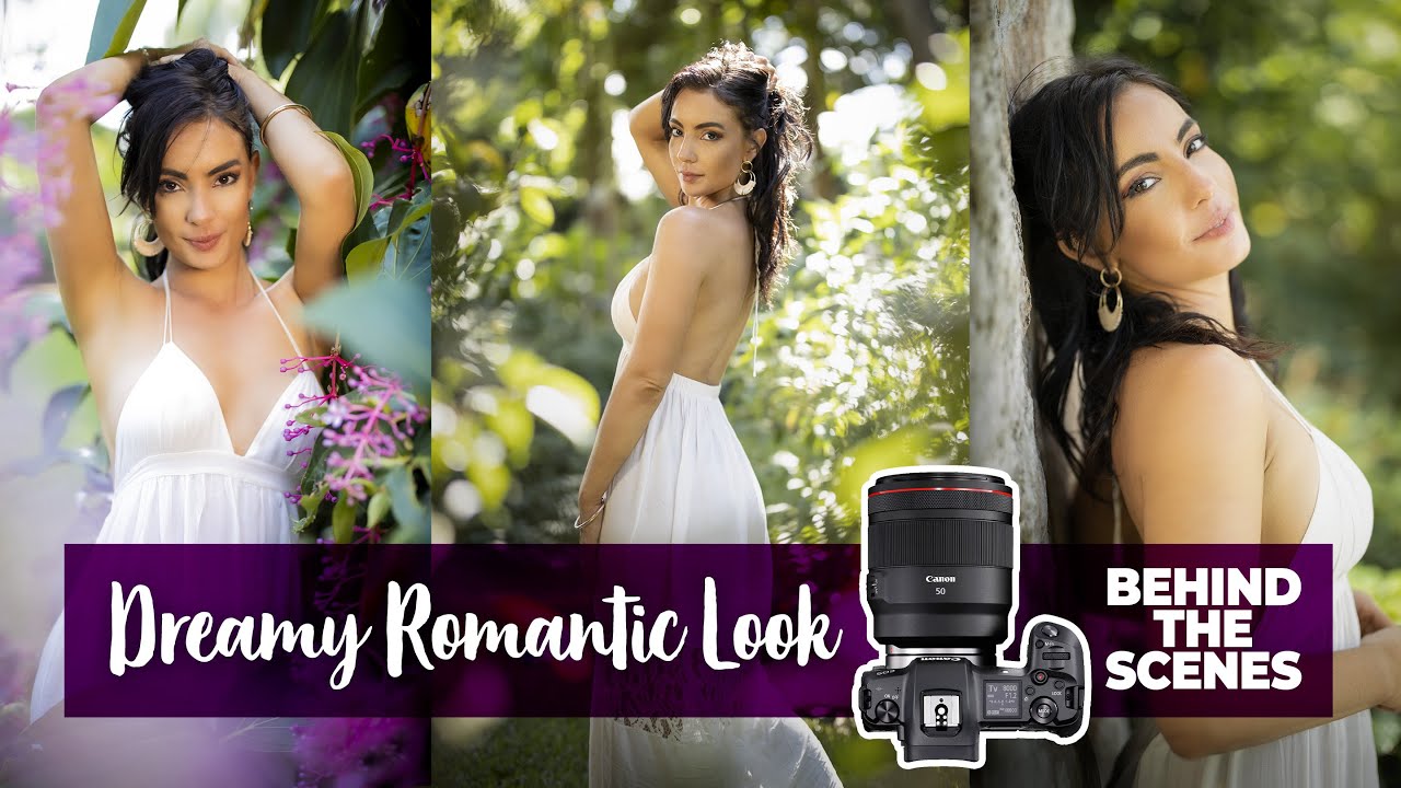 Get a DREAMY ROMANTIC look! Natural backlit photoshoot like Irene Rudnyk in 4K.