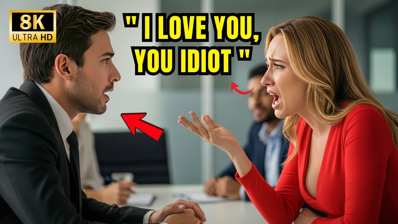 Single Dad Never Got His Boss’s Hint — Until One Day She Yelled in a Meeting, I Love You,You Idiot