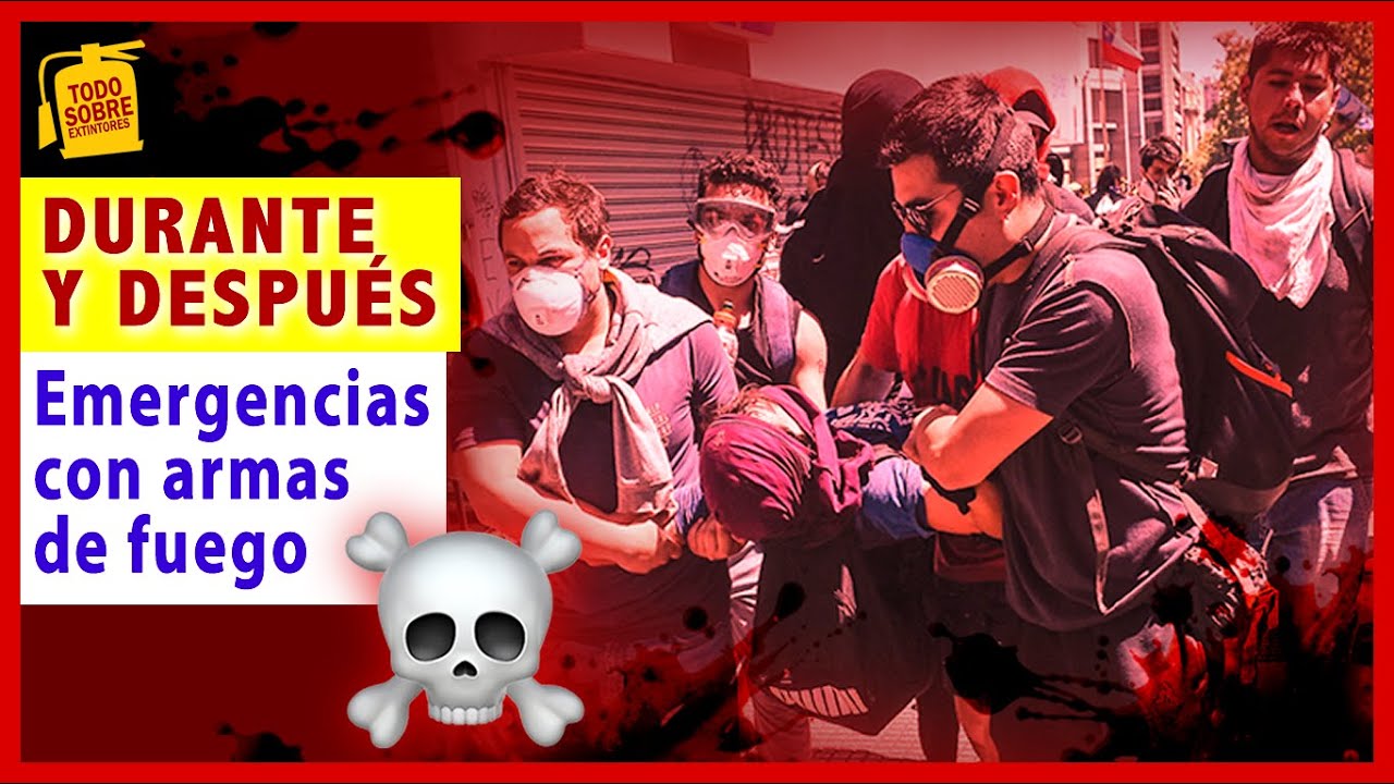 🚨 Atención de emergencias en SITUACIONES HOSTILES CON ARMAS DE FUEGO 🔫💀