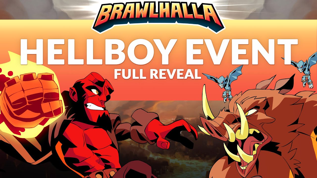 Hellboy Crossover Event Full Reveal (New Game Mode!) - Brawlhalla Dev Stream Montage