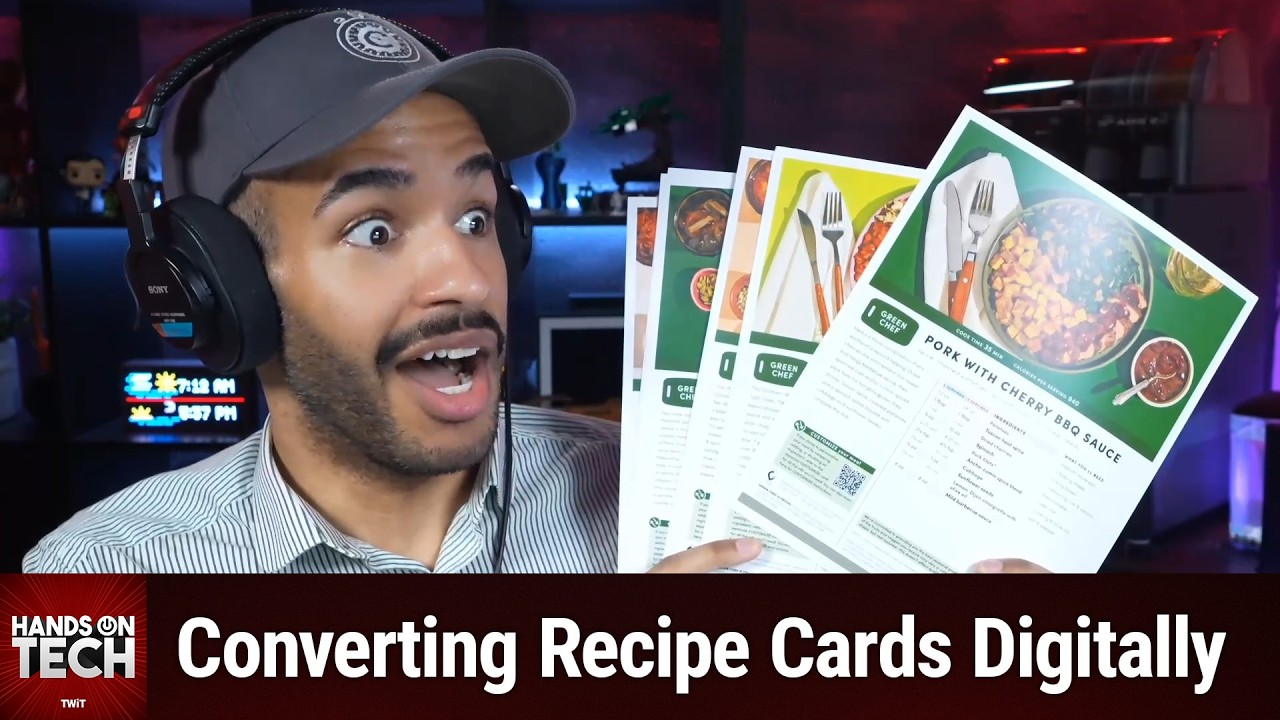 Bulk Recipe Imports - Converting Recipe Cards Digitally