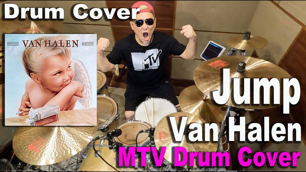 Jump  / Van Halen【叩いてみた】drum cover/ドラムカバー