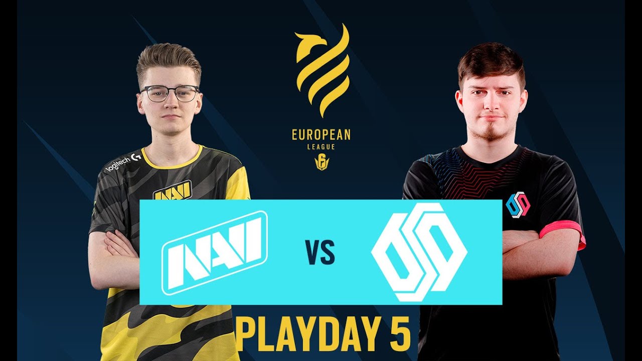 NA'VI vs Team BDS // Rainbow Six European league 2021 - Stage 1 - Playday #5