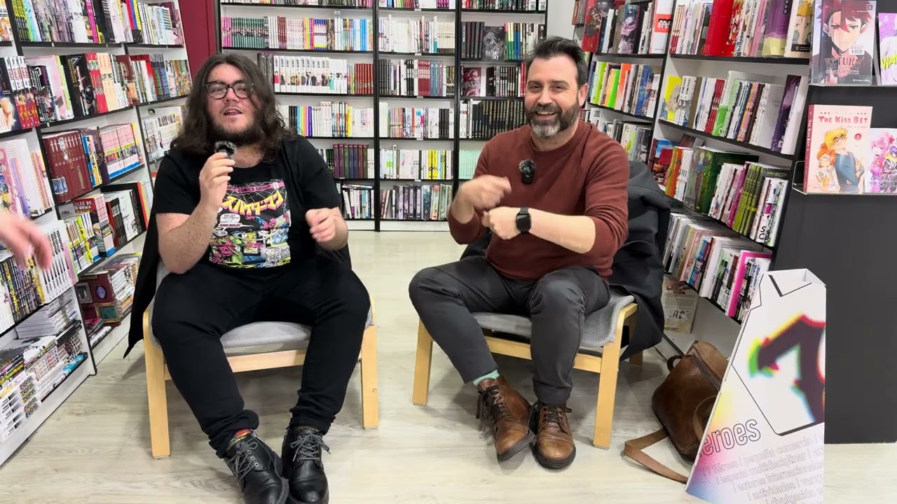 Entrevista DANIEL ACU&Ntilde;A, dibujante de COMICS, por Detective Murciano (FESTIVAL SOMBRA 2025)