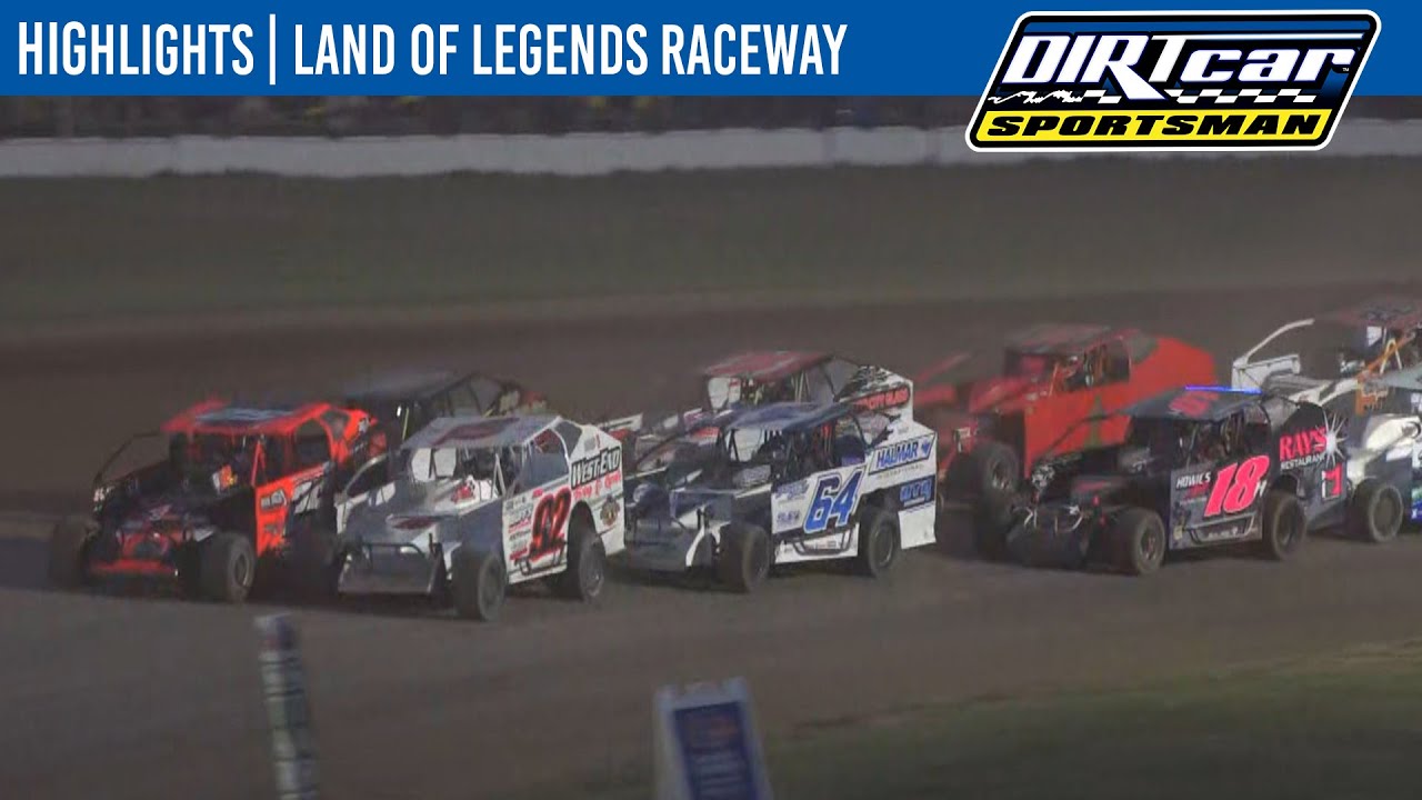 DIRTcar Sportsman Modifieds Land of Legends Raceway June 30, 2022 | HIGHLIGHTS