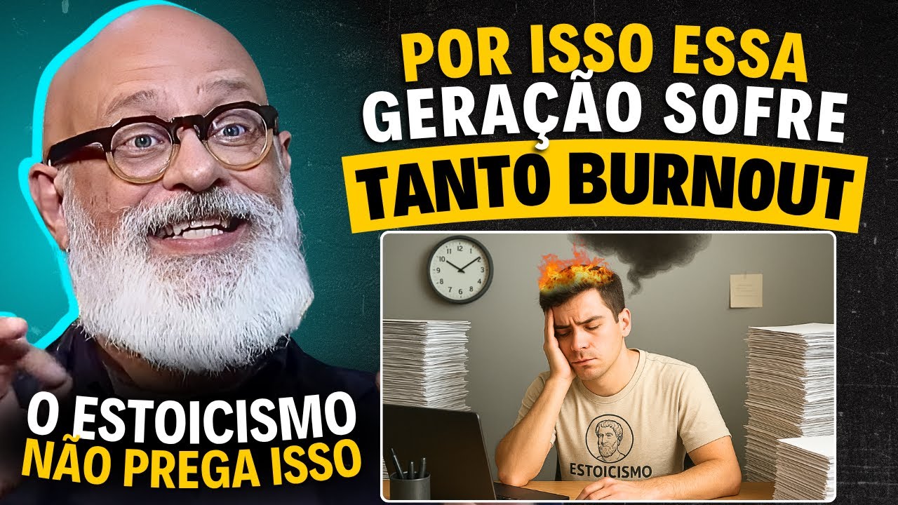 Estoicismo e Burnout: SABEDORIA ANTIGA para tempos de EXAUSTÃO MENTAL | Luiz Felipe Pondé
