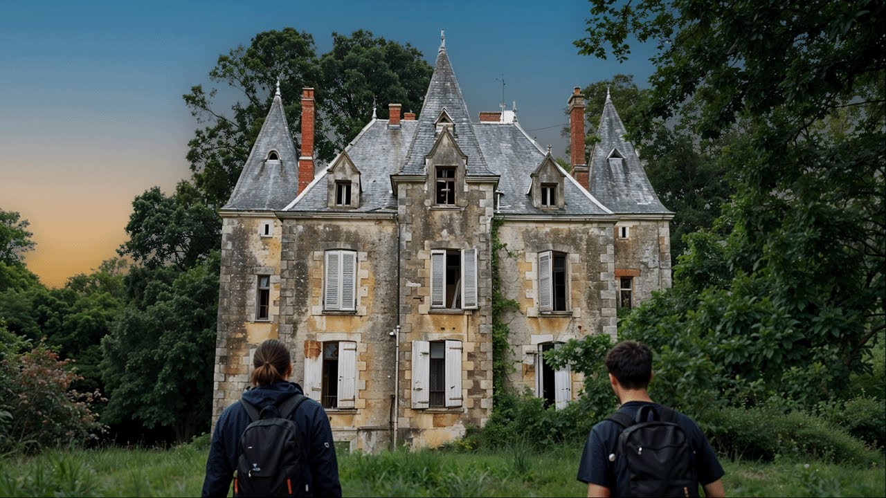Ce CHÂTEAU abandonné cache des SECRETS effrayants - URBEX