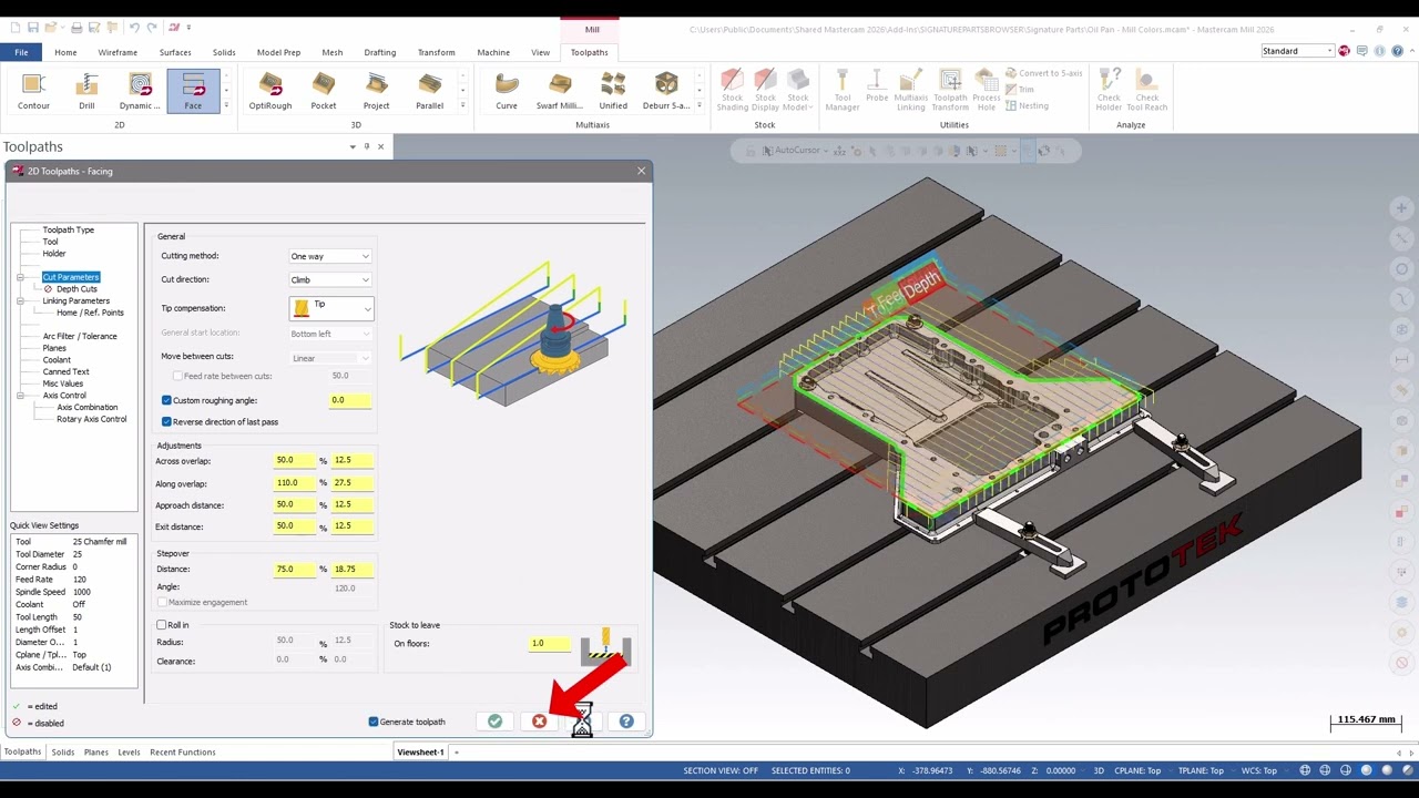 INTERFACE ENHANCEMENTS IN MASTERCAM 2026