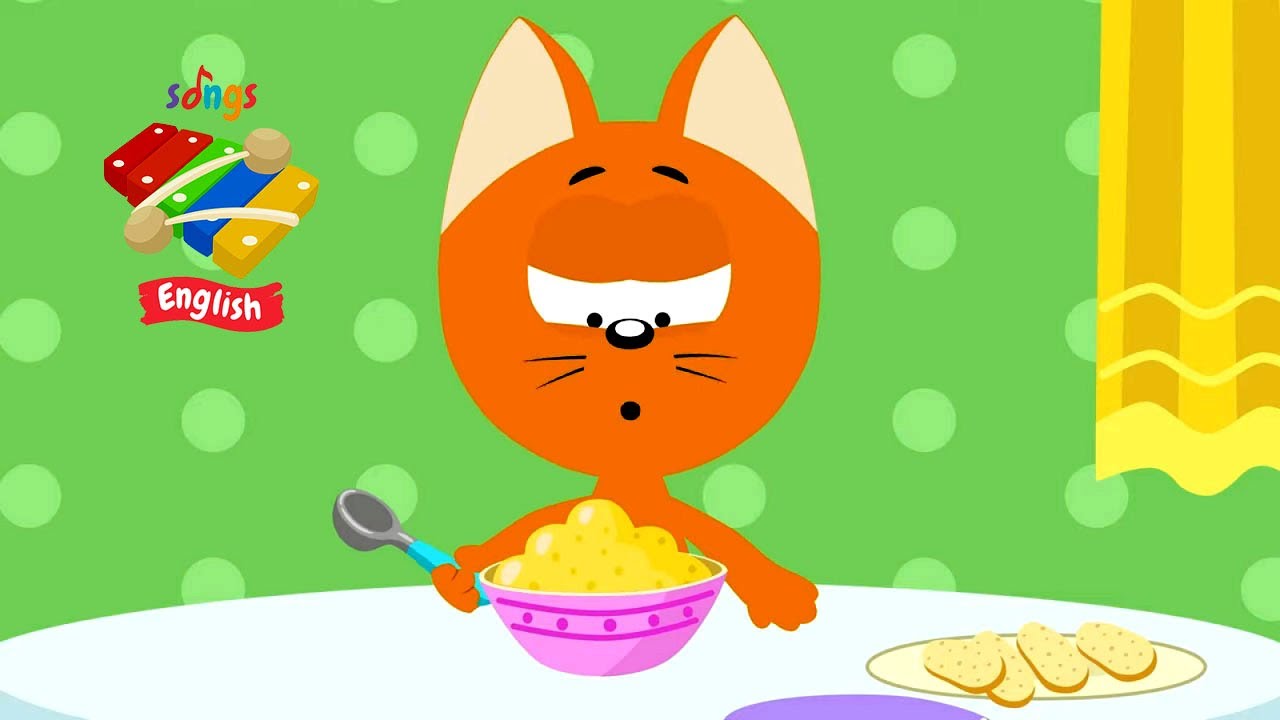 Morning Routine Kids Song -  Meow Meow Kitty  -  song for kids