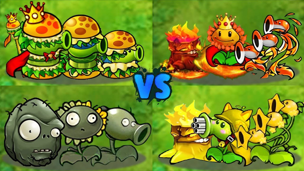 PVZ 1 Hybrid 3.3 Challenge! Team 3 Hybrid Plant Vs Zomboni Giga Gargantuar + EXTRA - Who Will Win?