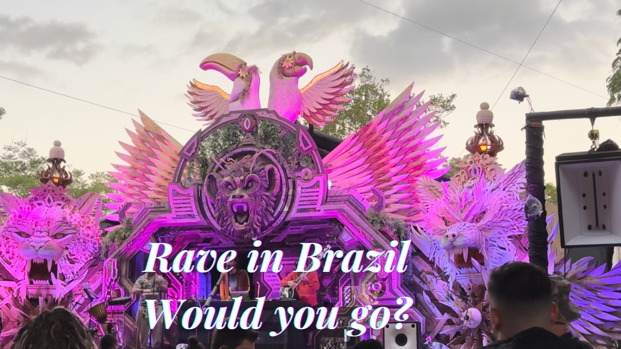 What a Psytrance Rave in Brazil Is Really Like 🇧🇷 | 4 Days Camping Festival Experience