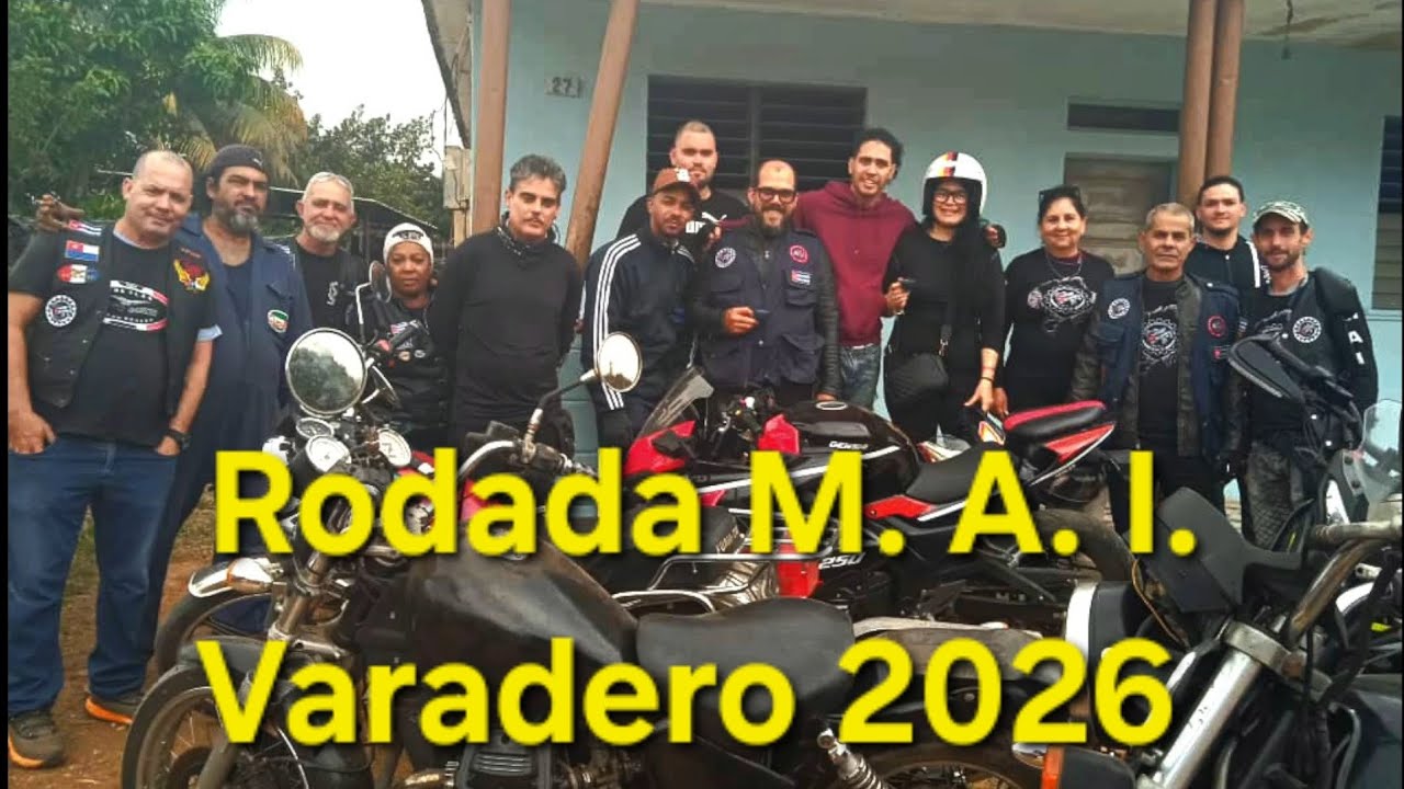 Rodada Miembros M. A. I. CUBA. Villa Clara - Varadero 2026