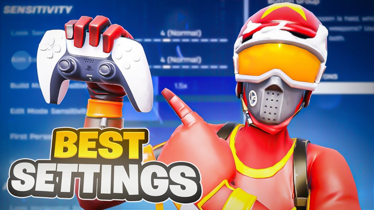 NEW BEST Controller SETTINGS + Aimbot Sensitivity Tutorial (Fortnite Settings Explained)