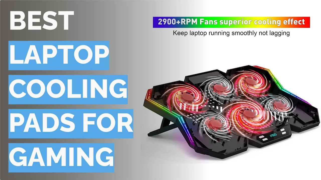 🌵 10 Best Laptop Cooling Pads for Gaming (KLIM, Cooler Master, and More)