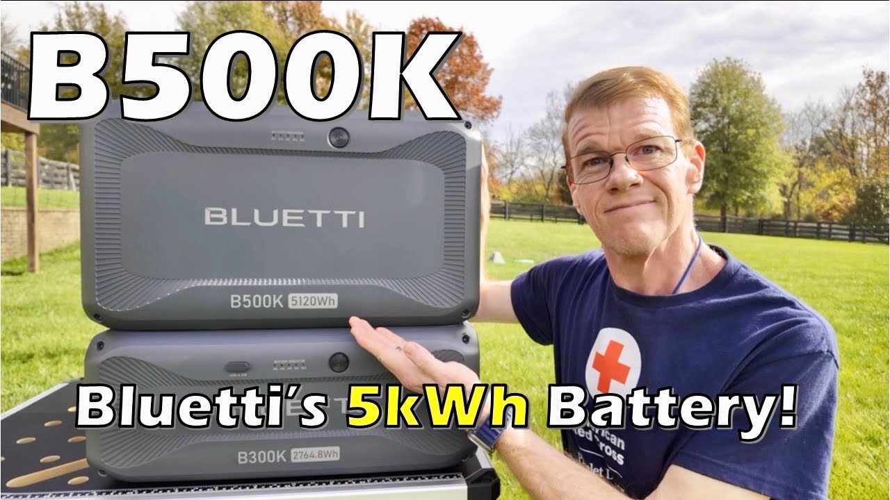 НОВЫЙ Bluetti B500K — аккумуляторная батарея емкостью 5 кВт·ч, о которой мы просили!