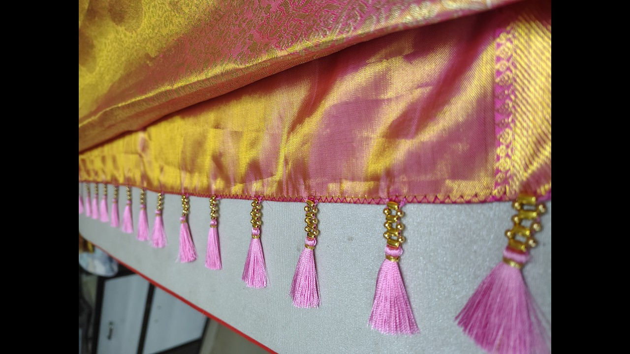 Cute & beautiful saree tassels 🌸 Handmade Saree Tassels Design | Subham Pleats & Crafts Rajahmundry