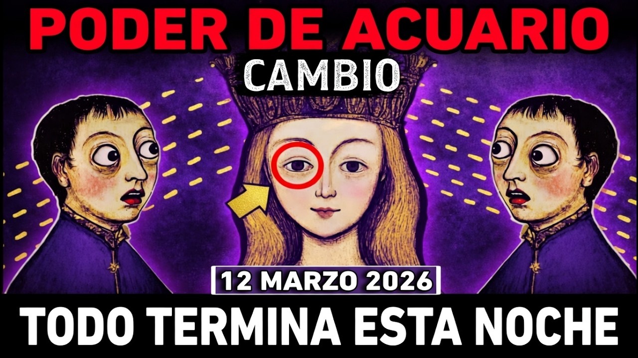 ACUARIO ♒ 12 DE MARZO REINICIO — La verdad estaba BLOQUEADA… Ahora es IMPARABLE