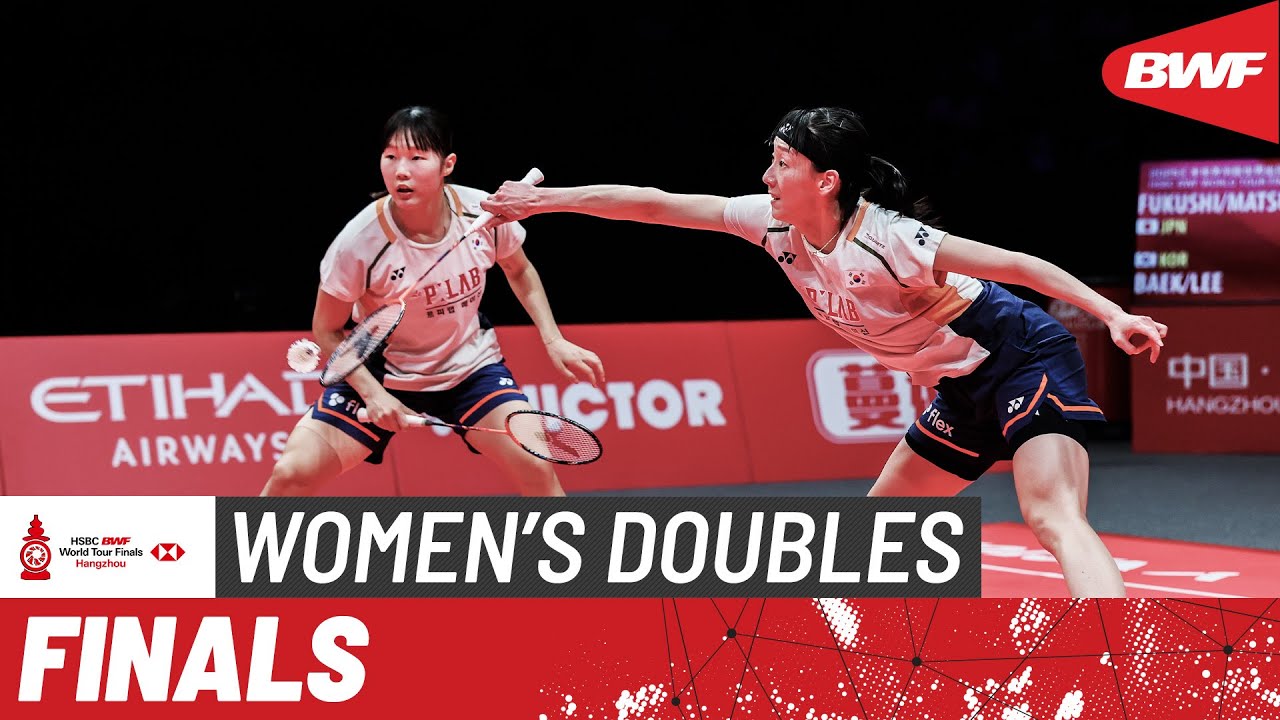 HSBC BWF World Tour Finals 2025 | Fukushima/Matsumoto (JPN) vs. Baek/Lee (KOR) | F