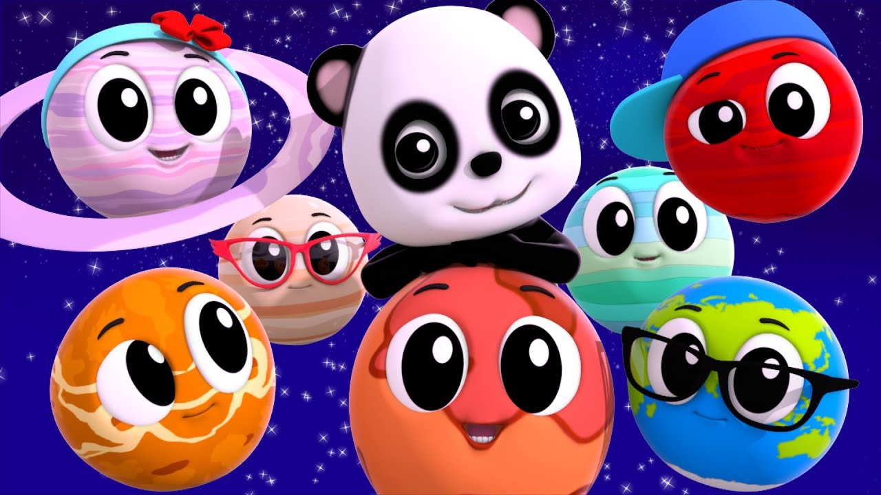 The Planet Song | Learn Planets | Nursery Rhymes | Song For Kids | Baby Rhymes