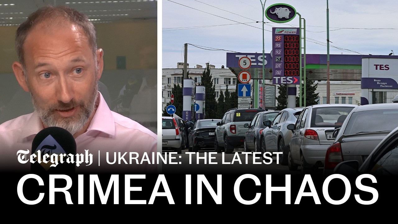 Crimea declares state of emergency as Kyiv launches 40-day Russia blitz | Russia-Ukraine latest news