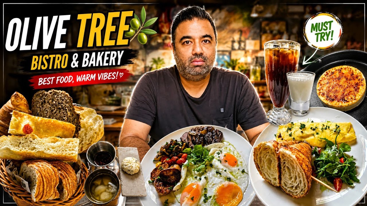 Olive Tree Bistro & Bakery Karachi | Kya Yeh Karachi Ka Best Breakfast Hai? | Full Food Review