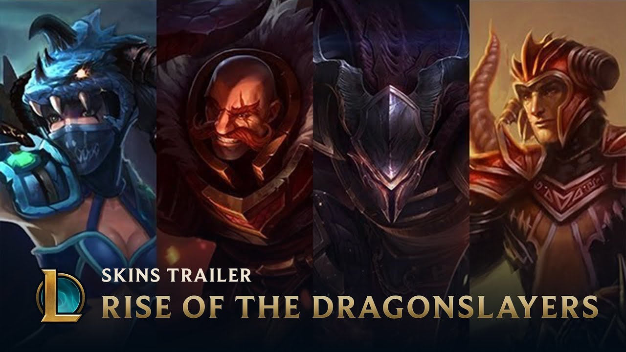 Rise of the Dragonslayers | Skins Trailer - League of Legends