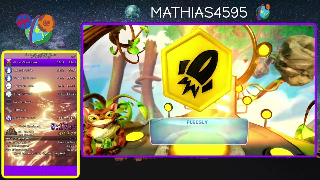 [Former World Record] Skylanders: Swap Force - 100% Speedrun in 6:35:20