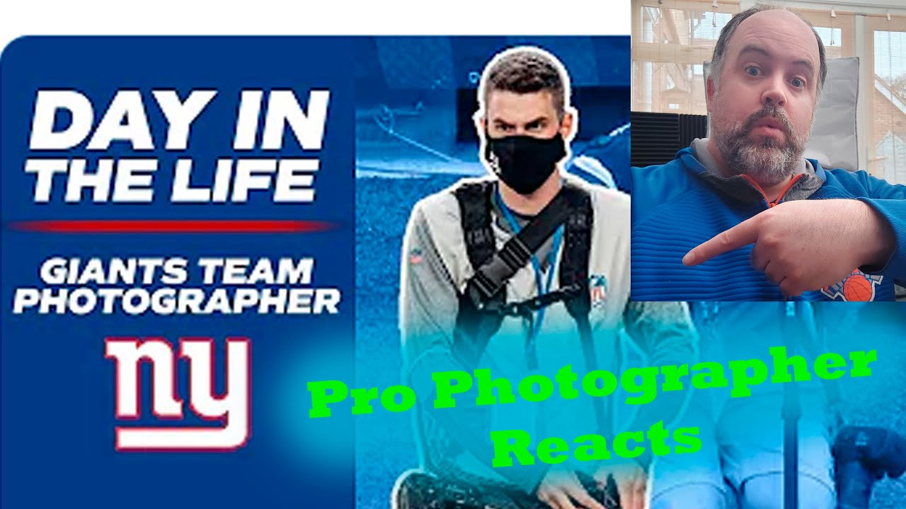Day In The Life of an NFL Photographer - British Photographer Reacts