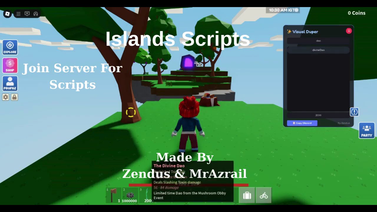 Roblox Islands Dupe Script! 2025 WORK!