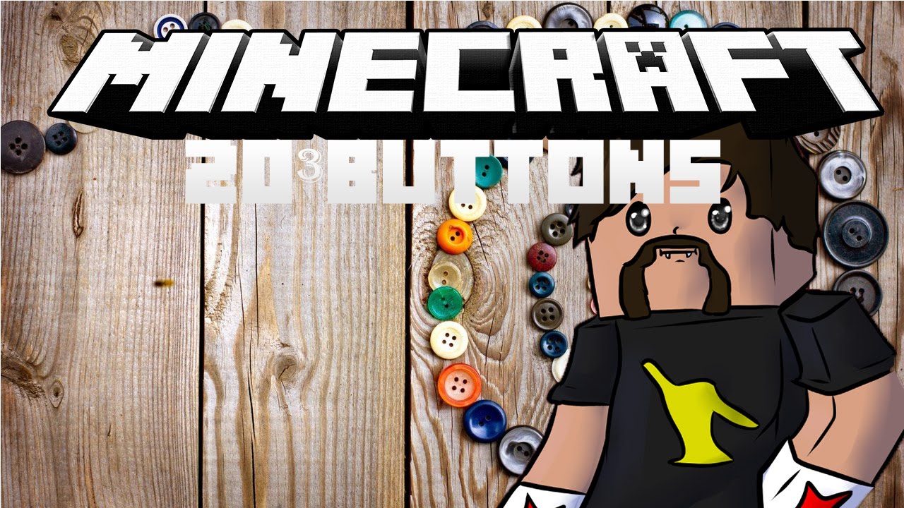 |MineCraft|20&sup3; Buttons|Troll Master|