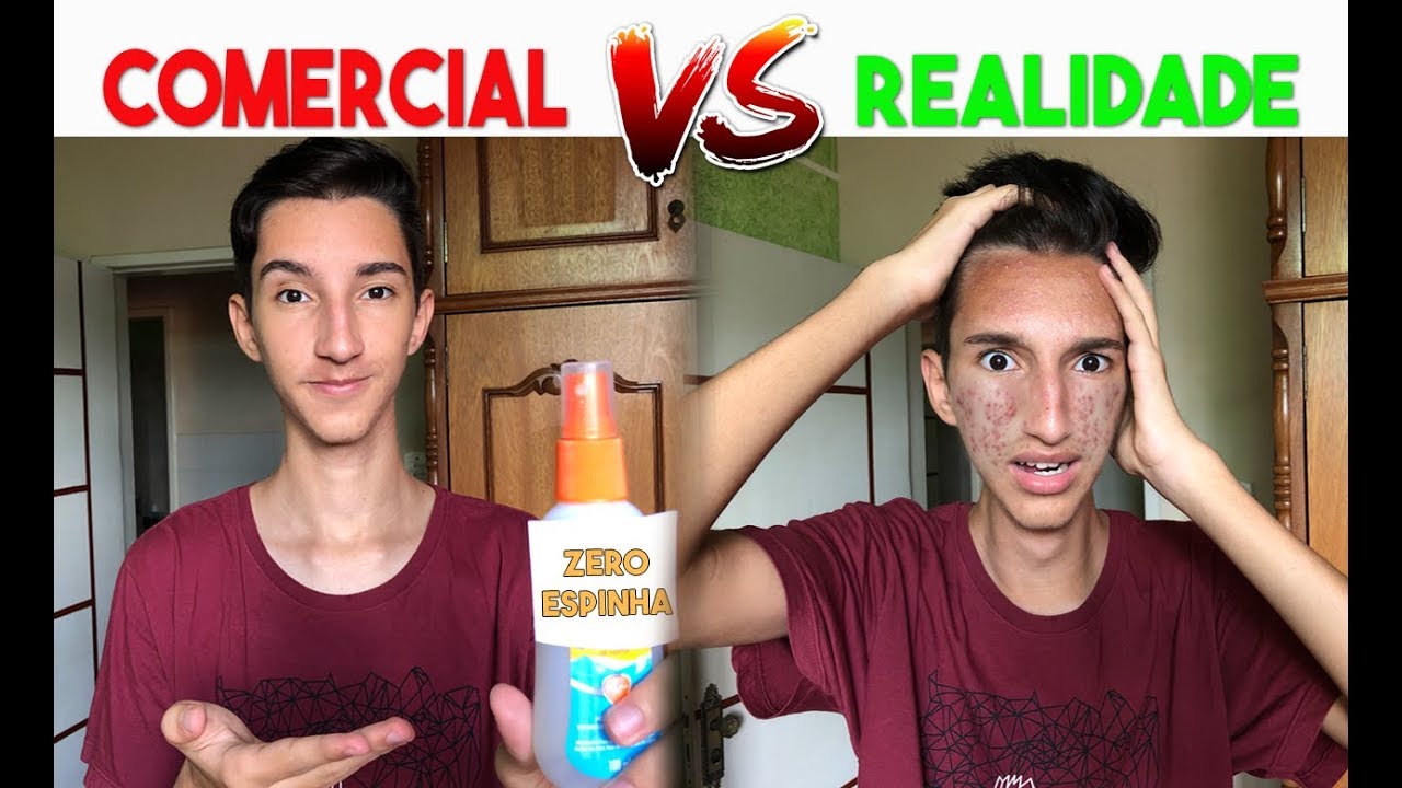 COMERCIAL VS REALIDADE