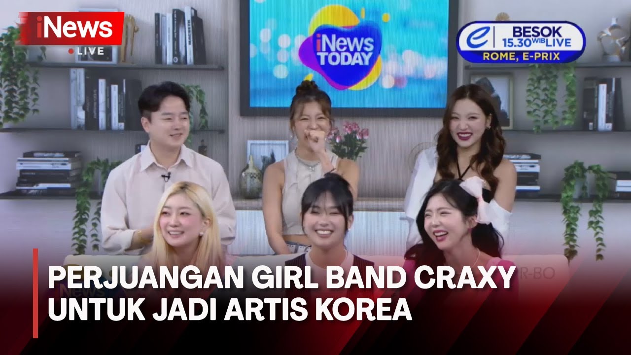 Girl Band Craxy Ceritakan Perjuangan Audisi dan Ujian untuk Menjadi Artis Korea