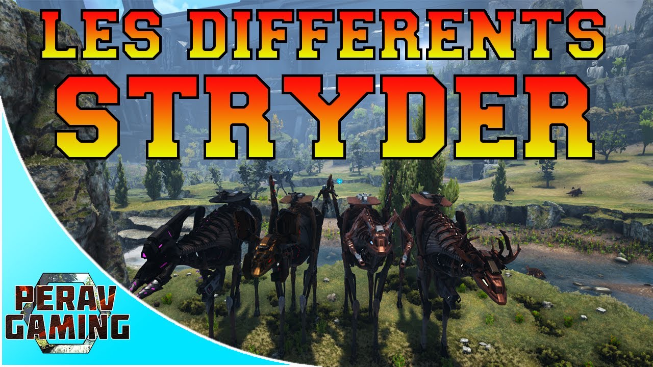 TAMING STRYDER FR (et utilité) ark genesis part 2