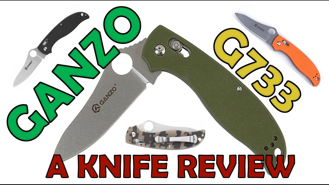 Review Ganzo G733. This knife is a Robust Beast of a folding blade. Check it out NOW!