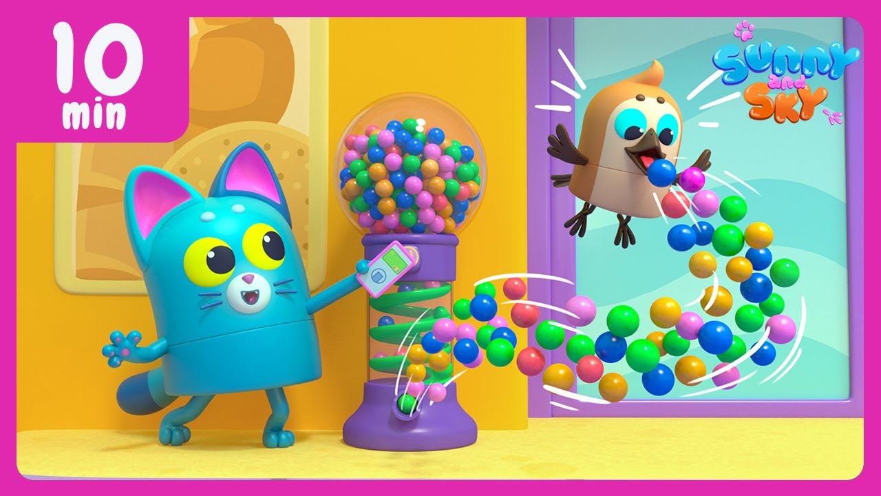 Let’s Go Shopping | Cartoon Collection | Sunny and Sky | Cartoons for Kids