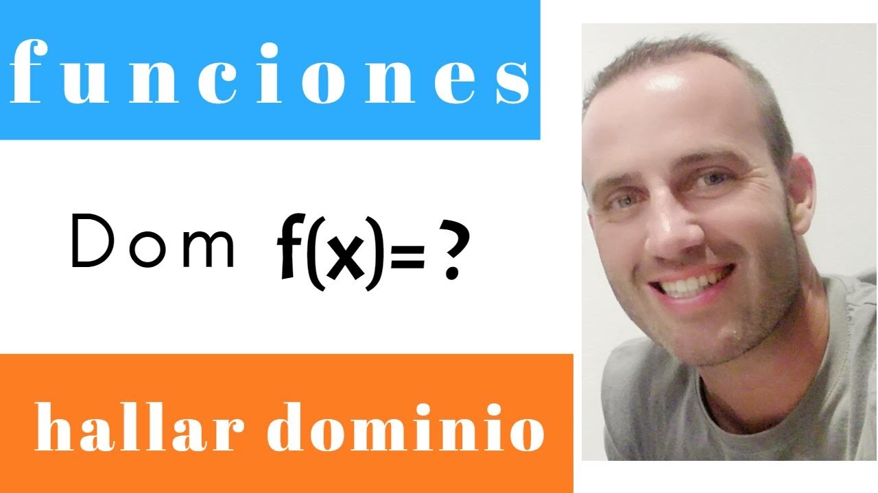 hallar el DOMINIO de una función
