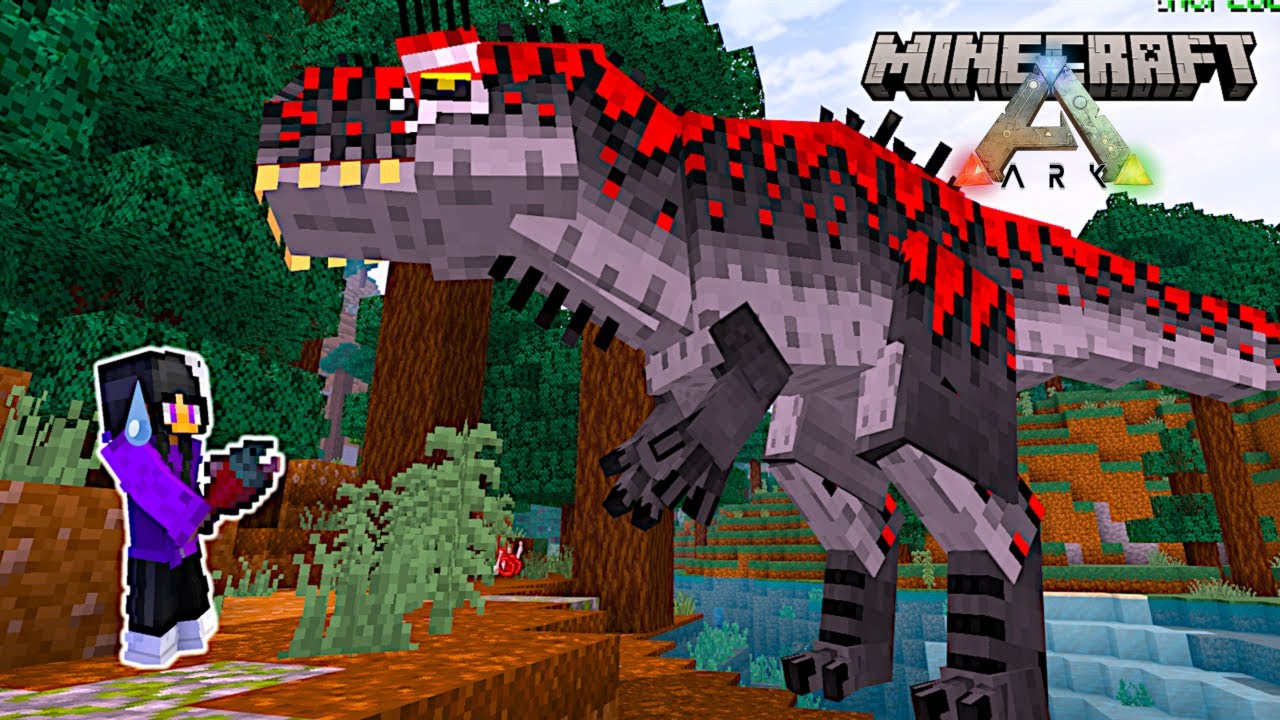 Возвращение в ArkCraft 01: ДИНОЗАВРЫ снова портят мне день в Minecraft