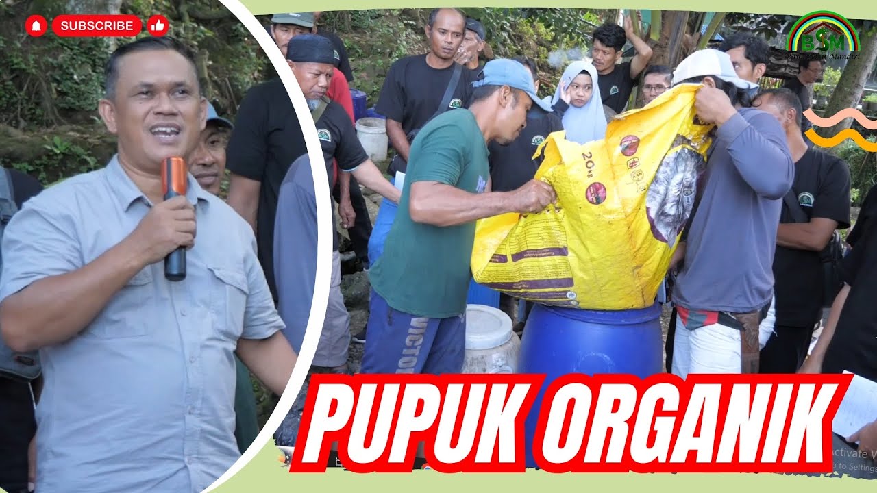 PRAKTEK MEMBUAT PUPUK ORGANIK #B6