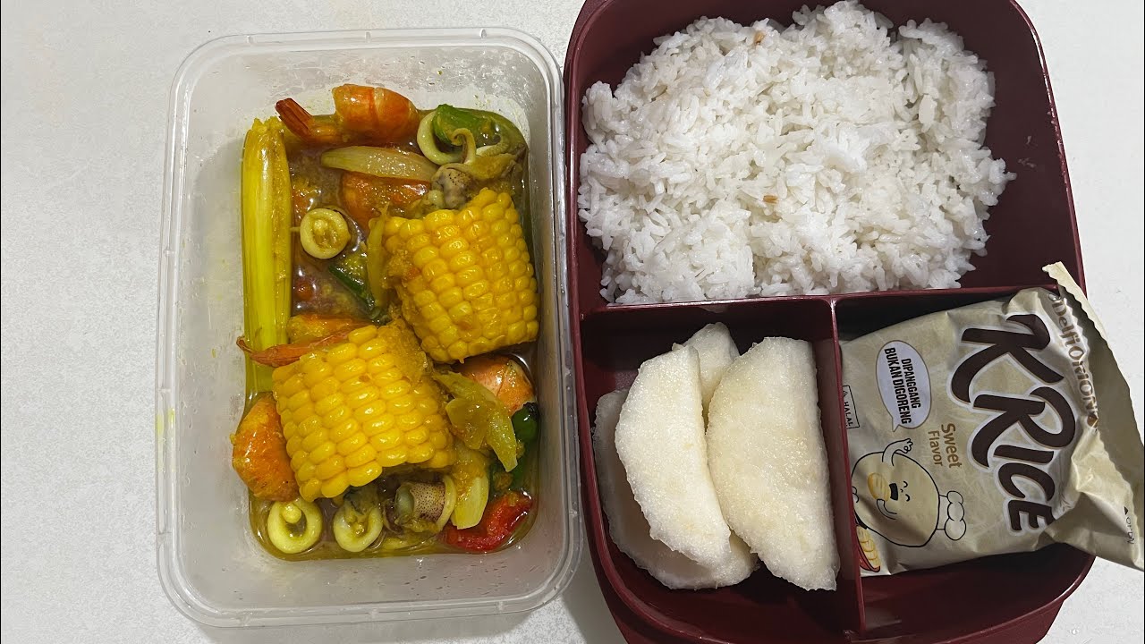 MASAK SATSET ||  Seafood saos padang dan packing bekal