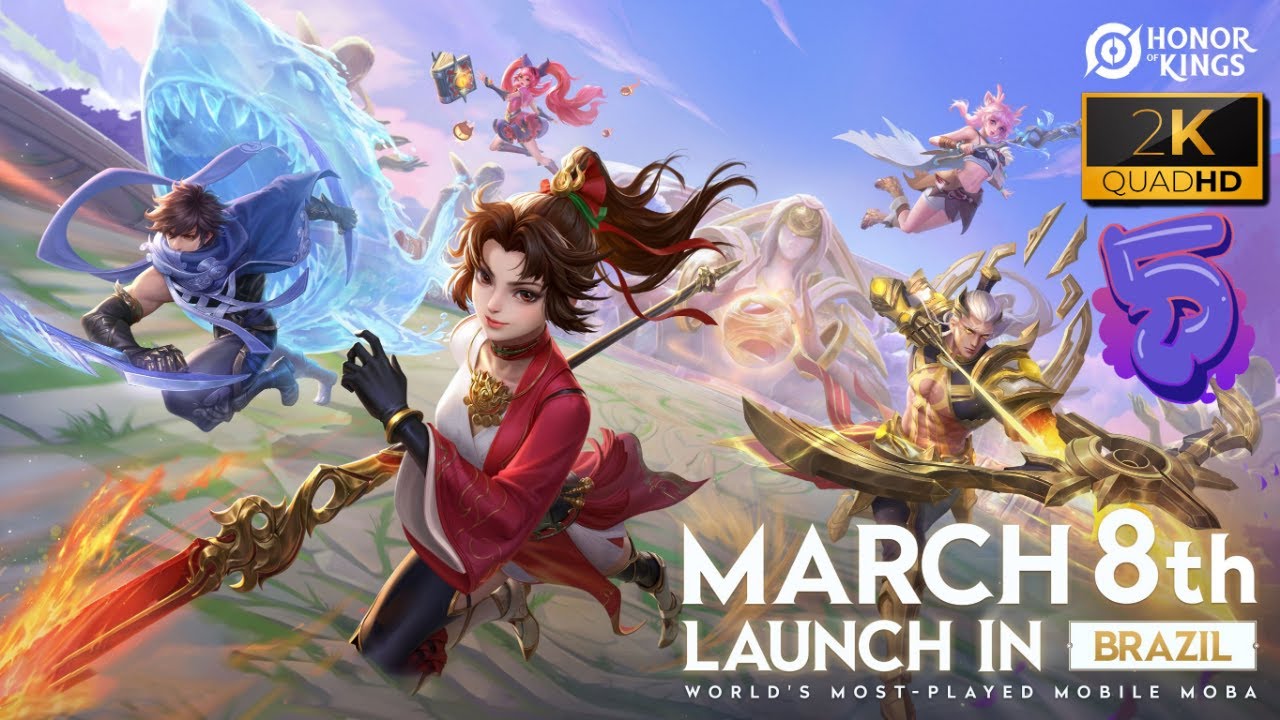 #01 HONOR OF KINGS BRAZIL LAUNCH DAY