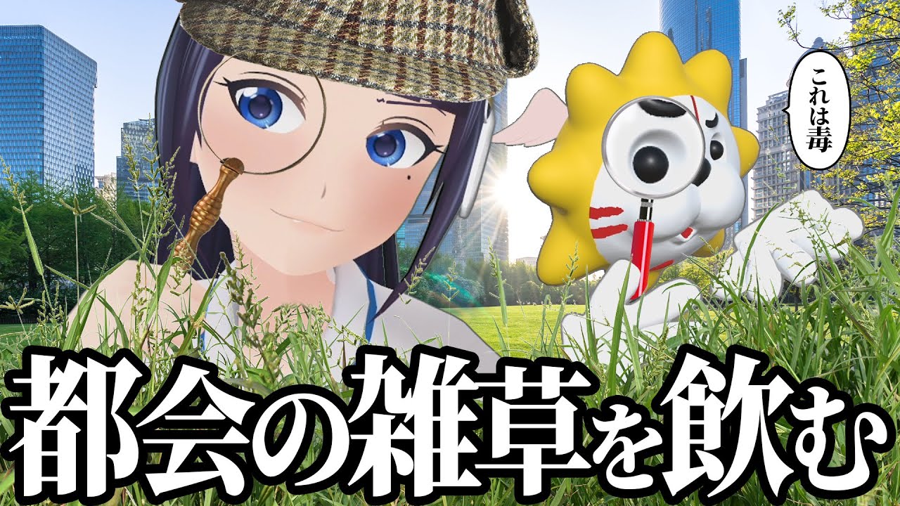 【検証】都会の雑草でも美味しいお茶を淹れられるか。