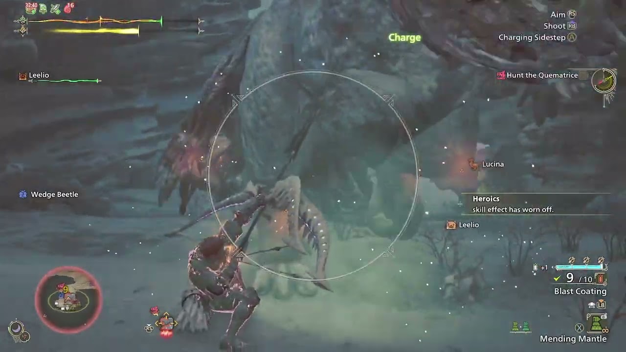 Trying bow in wilds for the first time