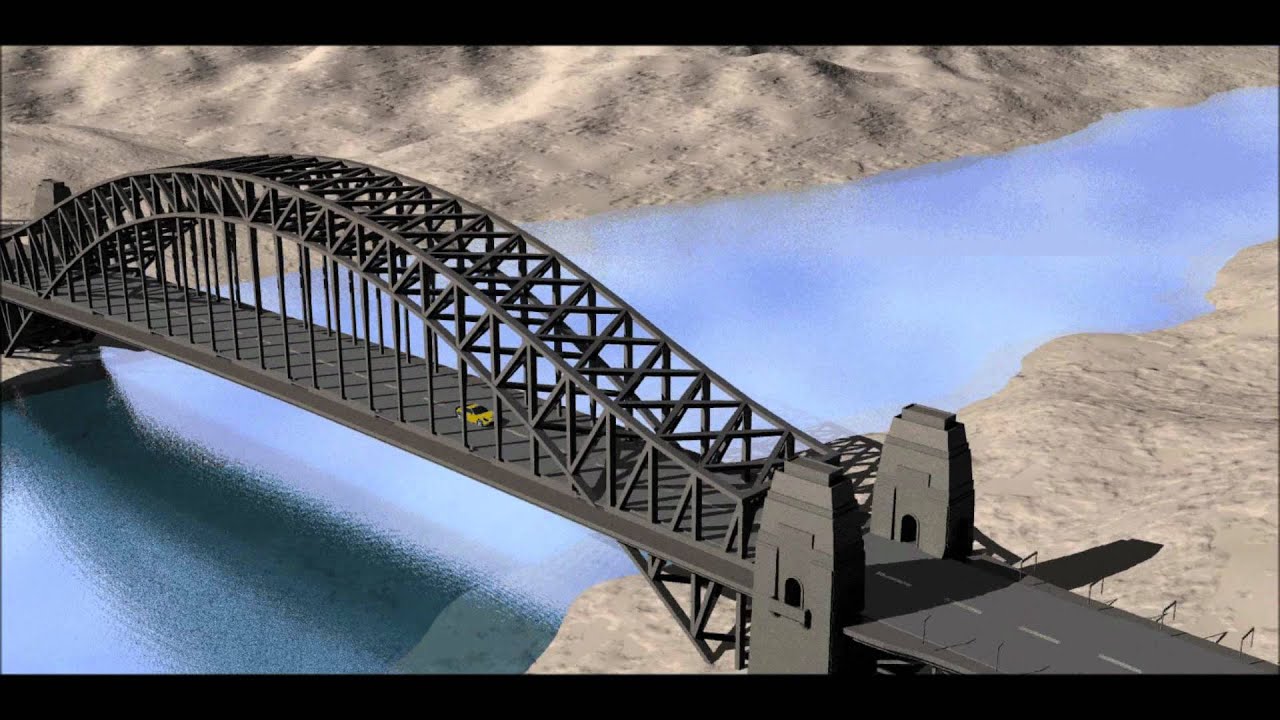 Bryce 3D Animation - The Cliff