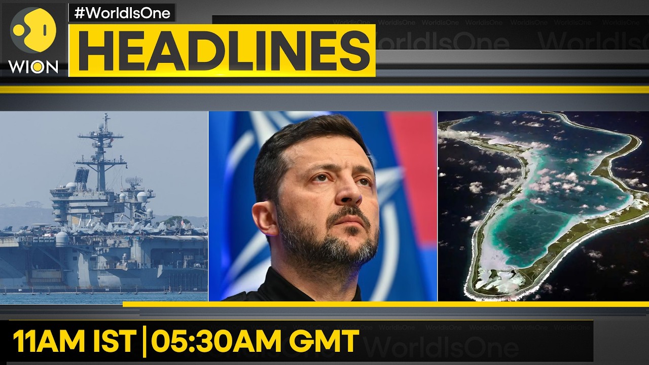US to Discuss Diego Garcia With Mauritius  | 2nd US Aircraft Heads to West Asia  | WION Headlines