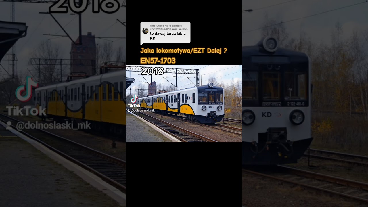 Historia EZT EN57-1703 Kolei Dolnośląskich #EN57 #PKP #kolejedolnośląskie #Dolnośląski_mk