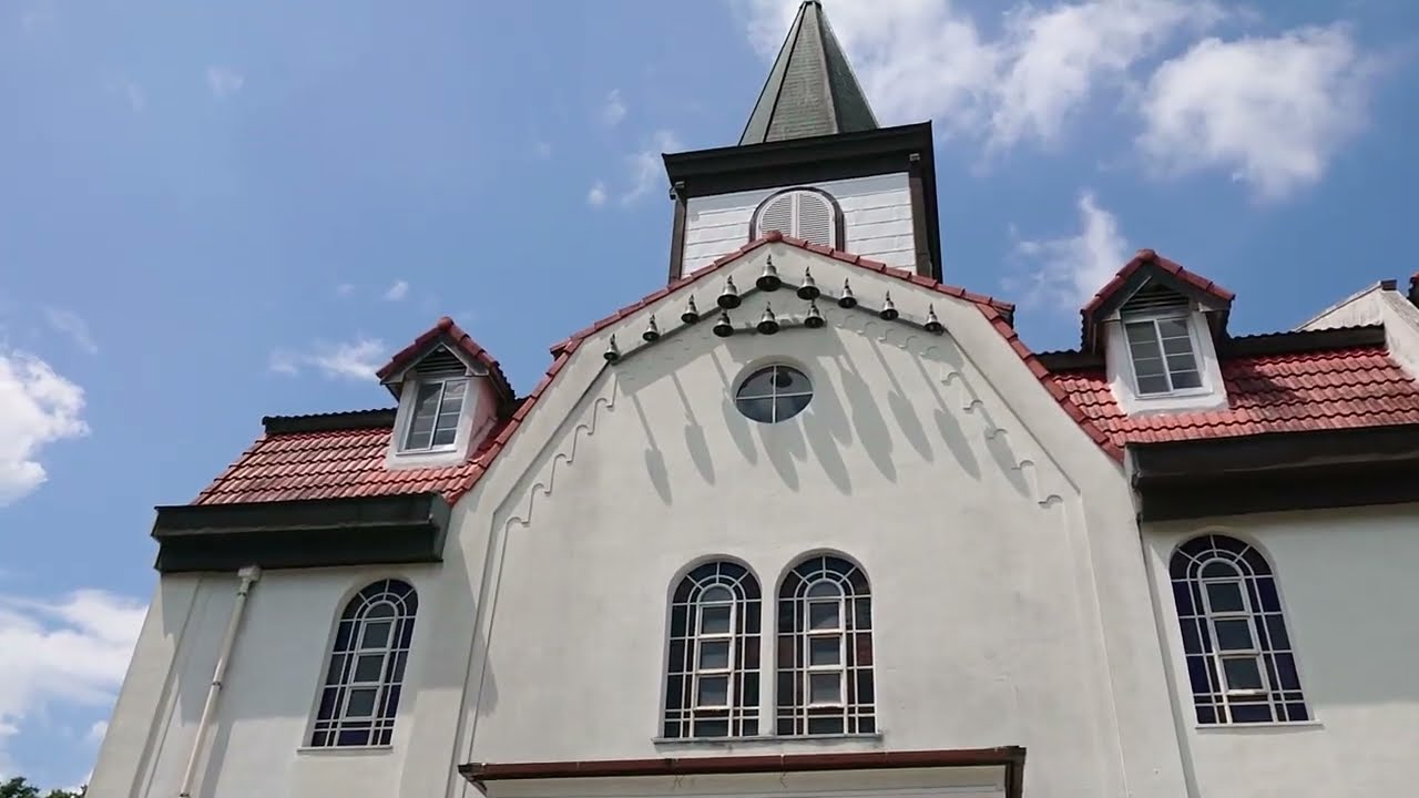 【神言修道会カトリック多治見教会（修道院）】　岐阜県多治見市　2022年8月　　Gifu Japan