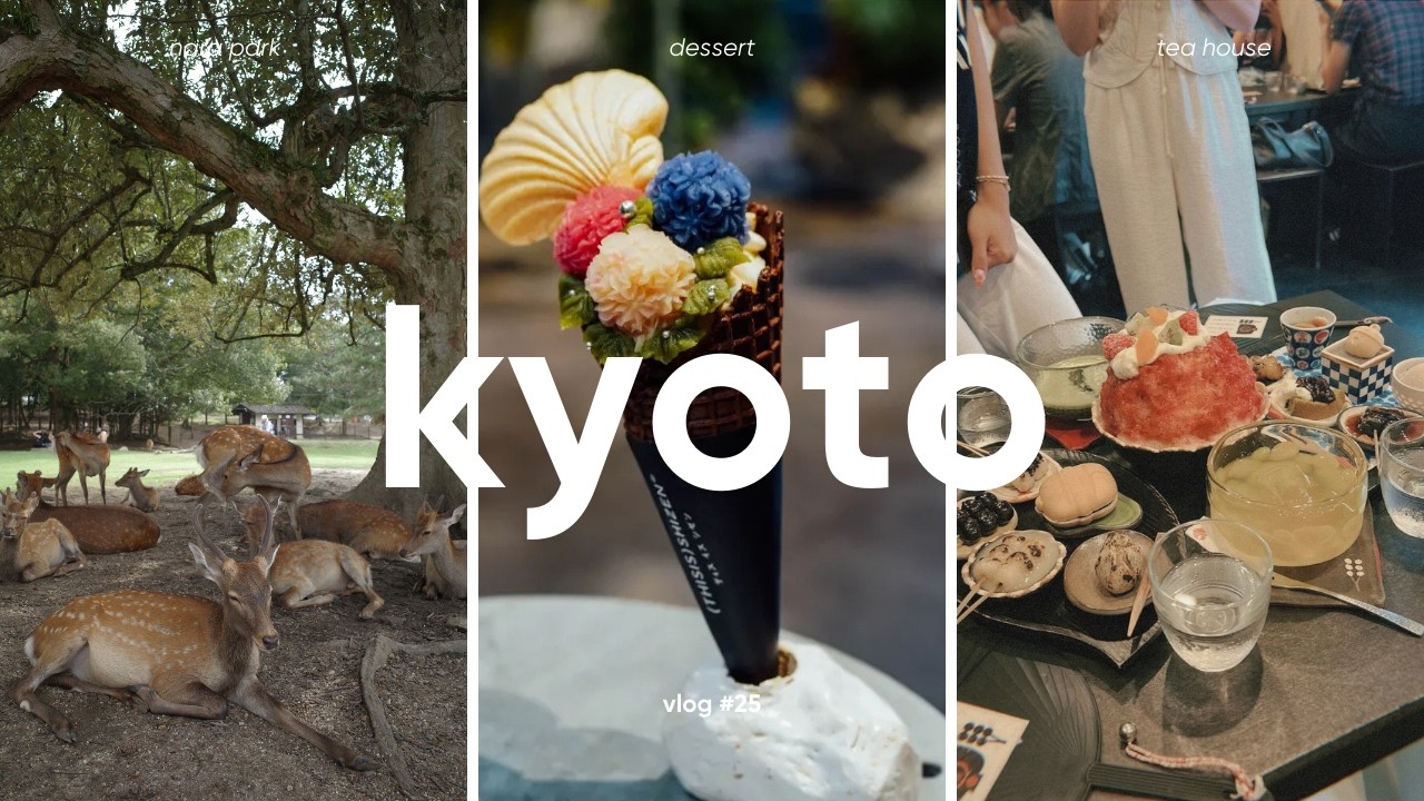 [vlog 25] The Most Peaceful Days in Kyoto & Nara | @justjohnsonpham