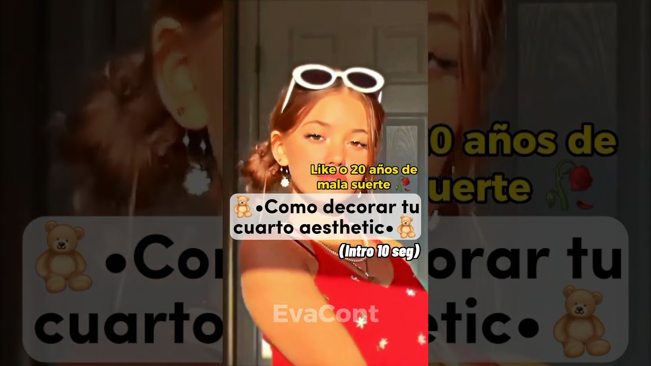 &bull;Como decorar tu cuarto aesthetic&bull;