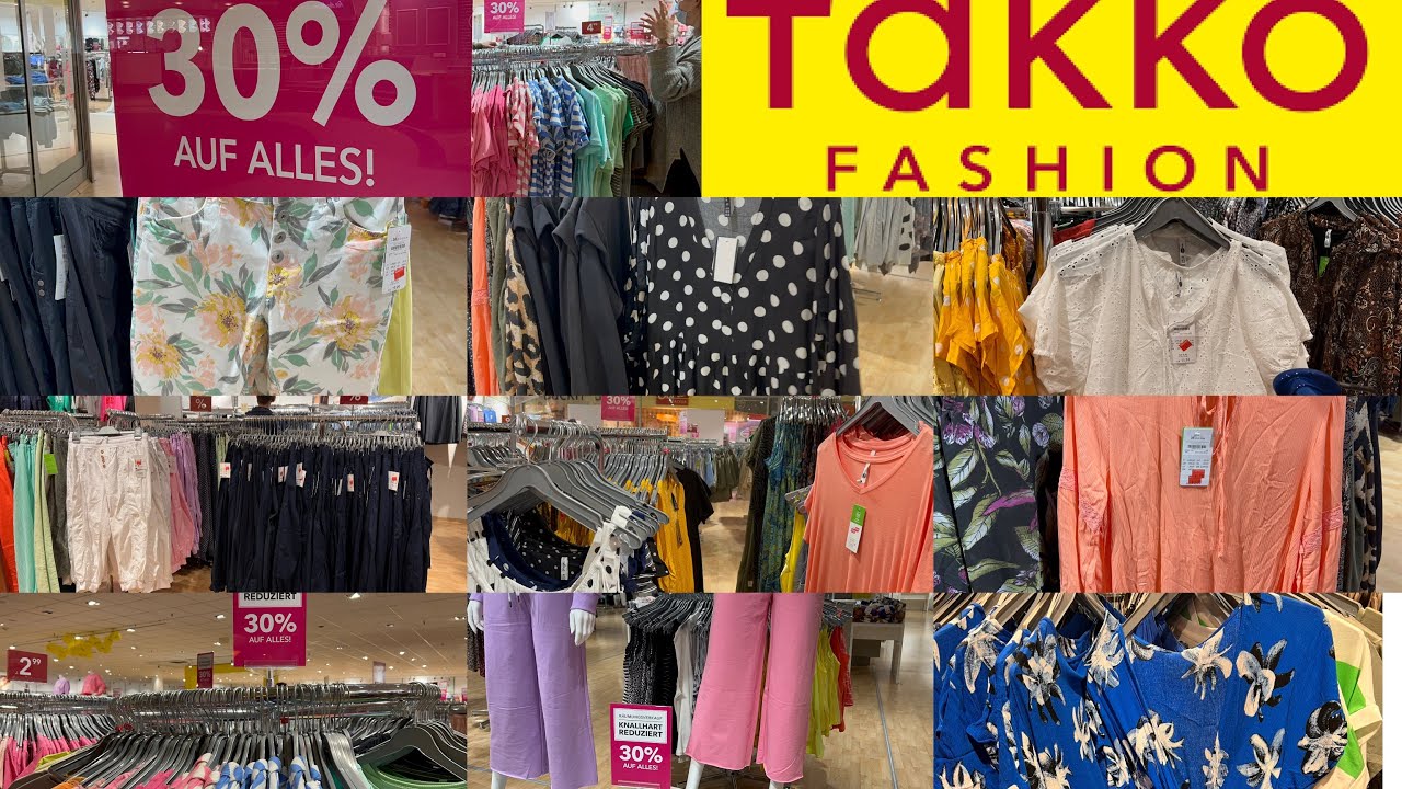 Takko Fashion new Women,s Collection 30% of | Apri 2022