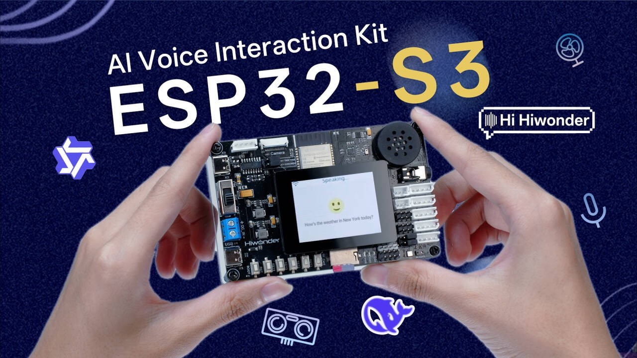 Bring Embodied AI to Life: Hiwonder ESP32-S3 LLM Development Kit